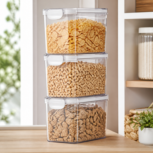 Stander Airtight Cereal Container Trio