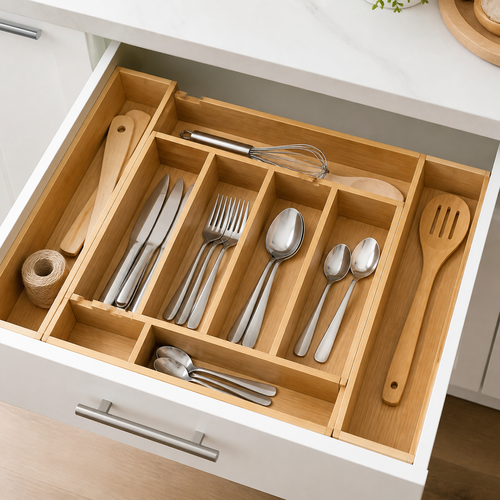 Stander Bamboo Drawer Divider Kit