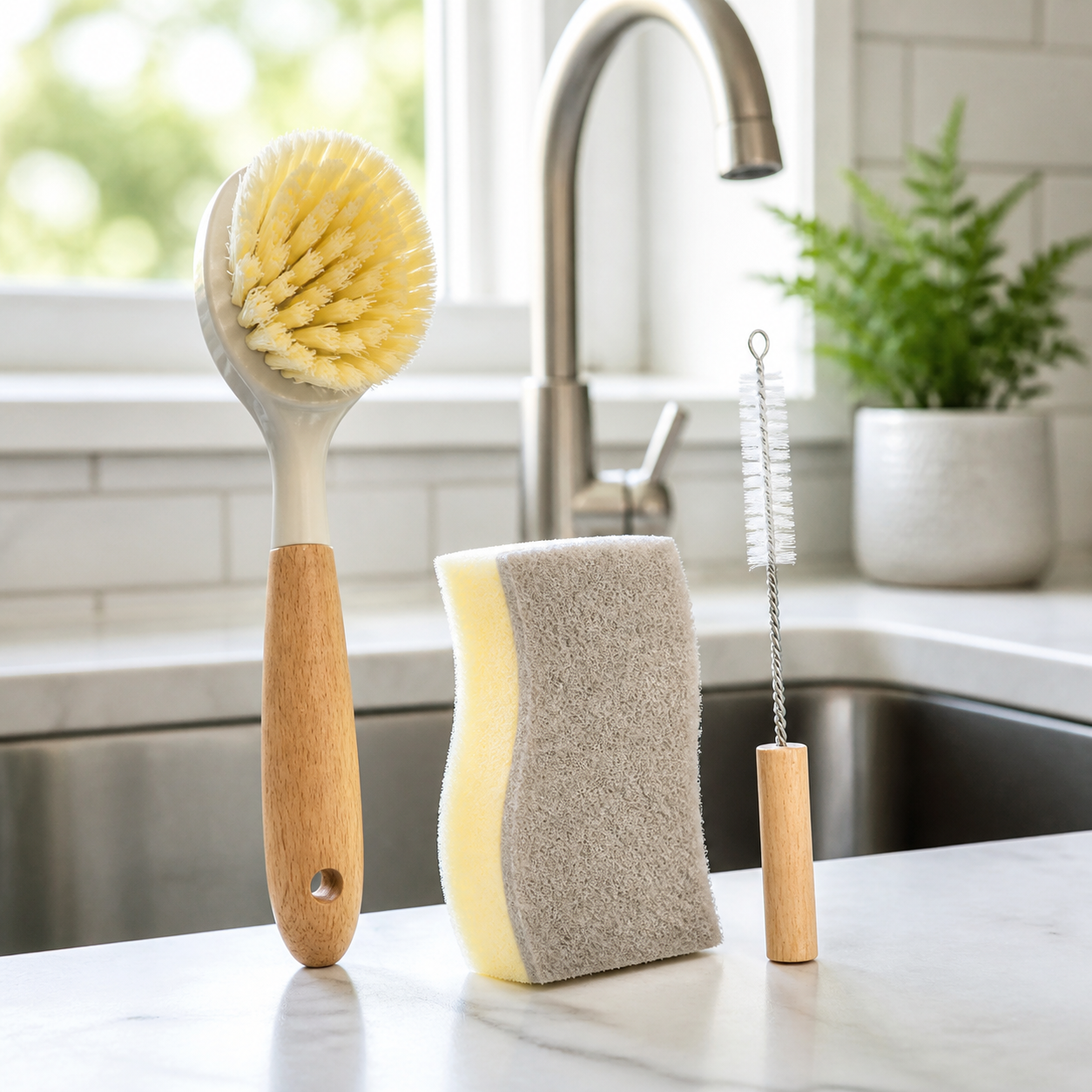 Stander Sink Scrubber Set
